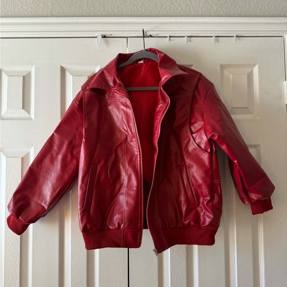 Red Leather Jacket
